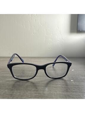 Nike Eyeglasses 5538 403 Kids Dark Blue Full Rim Square FRAMES ONLY 49-17-135